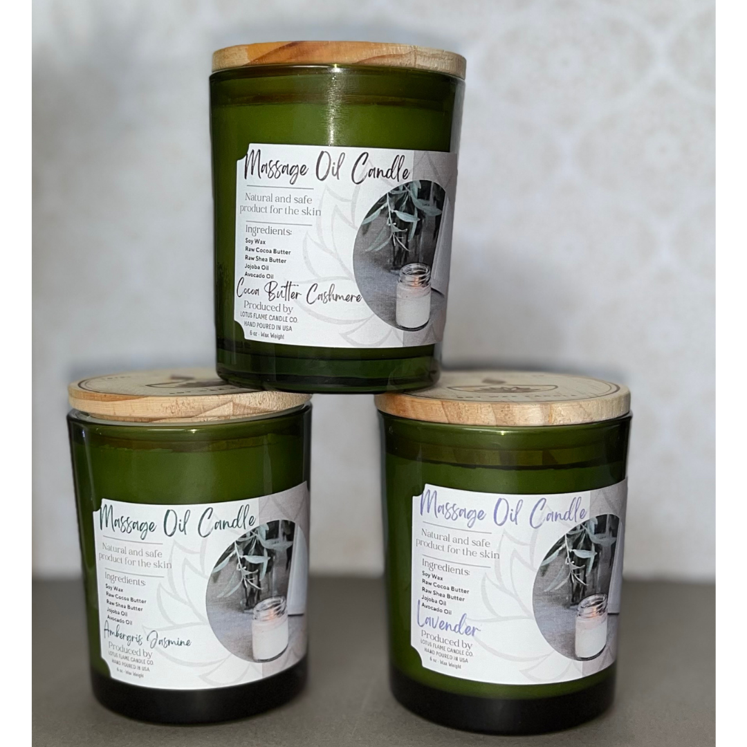 Warm Touch Massage Candles